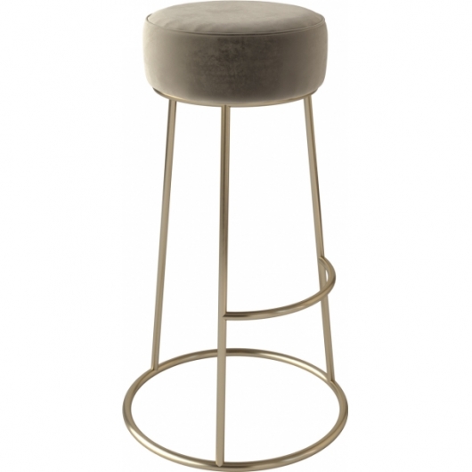 Барный стул Morbido Mokka бежевого цвета в аренду