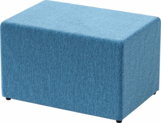 Пуф Block Blue синего цвета в аренду