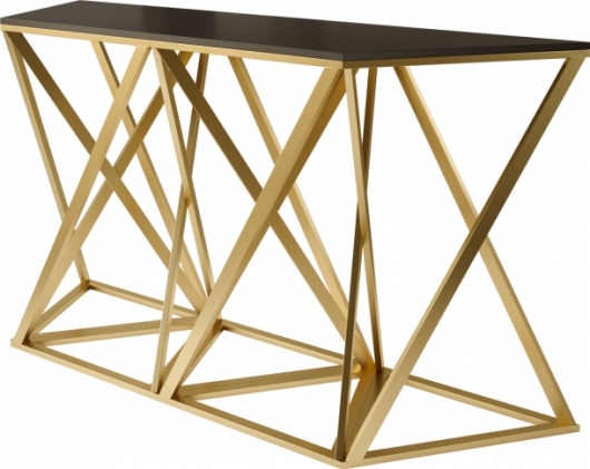 Консоль Set 5 Gold Black золотого цвета в аренду