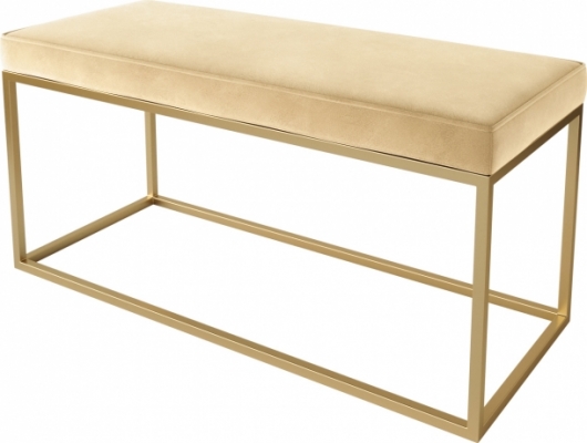 Банкетка Gold Mokka бежевого цвета в аренду