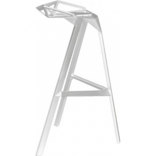 Барный стул One белого цвета в аренду