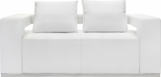 Двухместный диван Hi-Tech White белого цвета в аренду