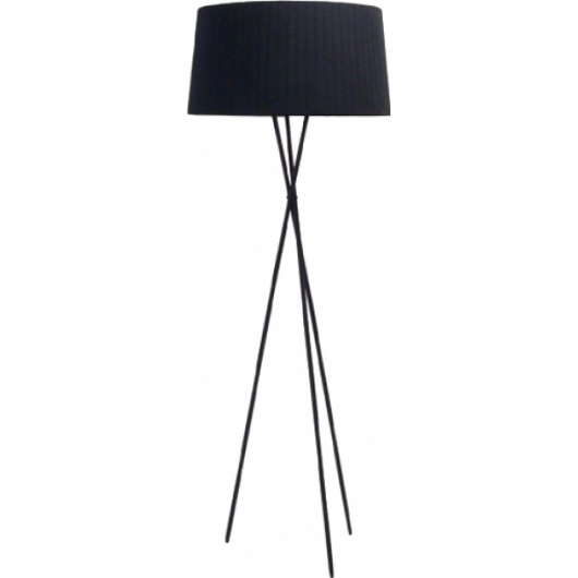 Торшер Tripode черного цвета в аренду