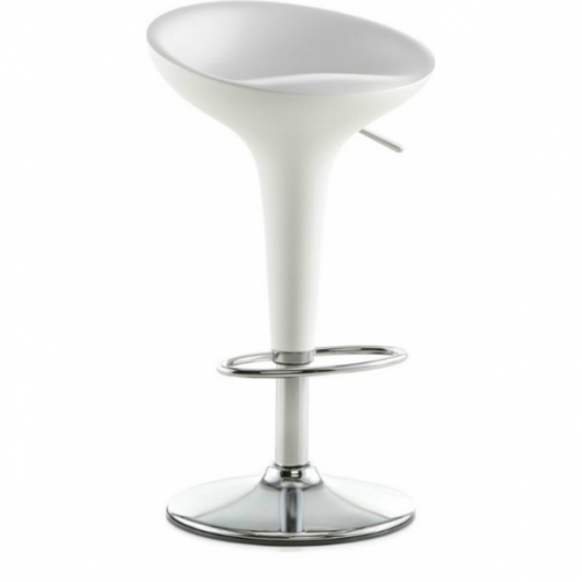 Барный стул Bombo White белого цвета в аренду