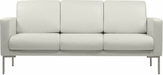 Трехместный диван Urban White белого цвета в аренду