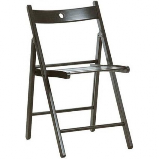 Стул Terje Black черного цвета в аренду