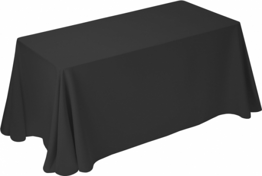 Скатерть прямоугольная Black черного цвета в аренду