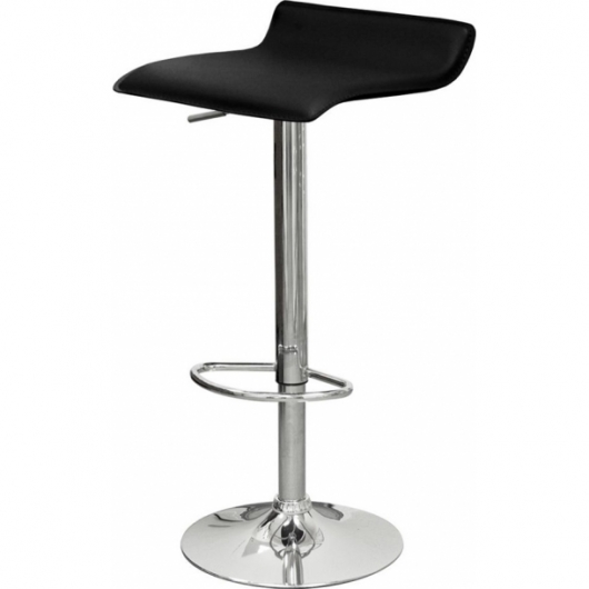 Барный стул Hi-Tech Black черного цвета в аренду