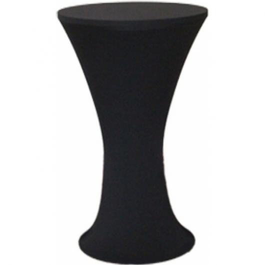 Фуршетный стол со скатертью Black черного цвета в аренду