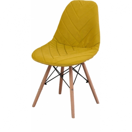 Стул Eames Soft Yellow желтого цвета в аренду