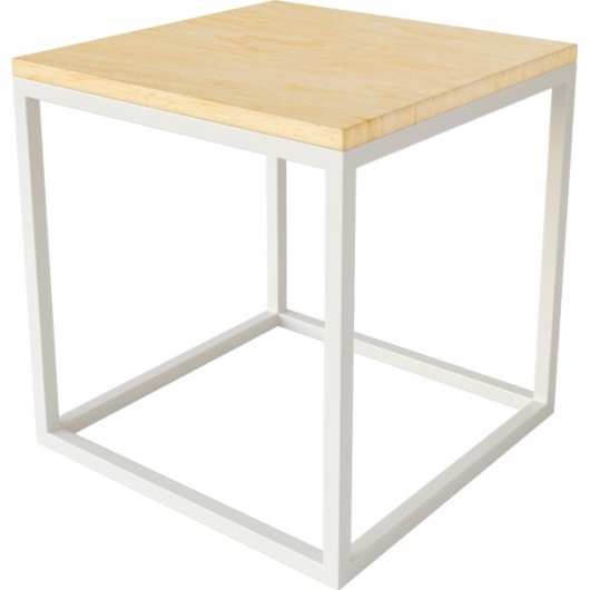 Журнальный стол White Natural белого цвета в аренду