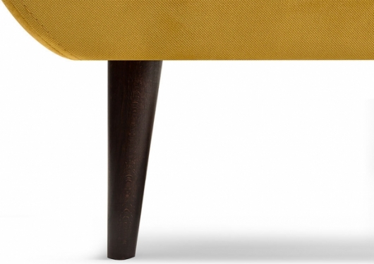 Двухместный диван Rotterdam Yellow желтого цвета в аренду