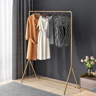 Вешалка напольная золотая в аренду
