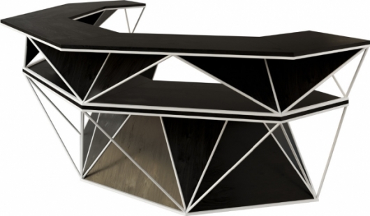 Барная стойка Hexagon Black черного цвета в аренду