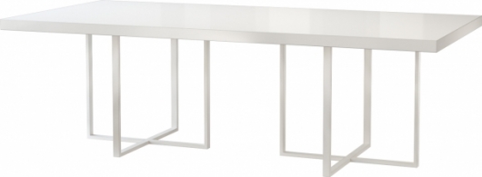 Банкетный стол Redmond White белого цвета в аренду