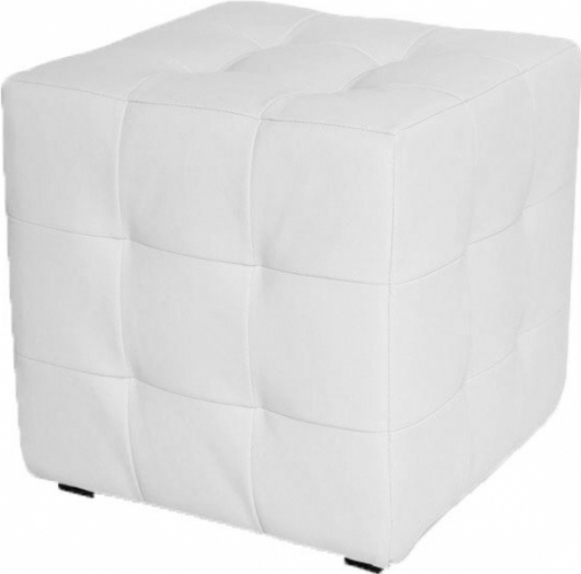 Пуф Vental White белого цвета в аренду