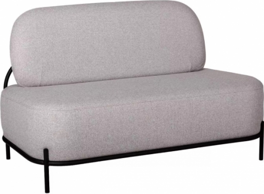 Двухместный диван Pawai серого цвета в аренду
