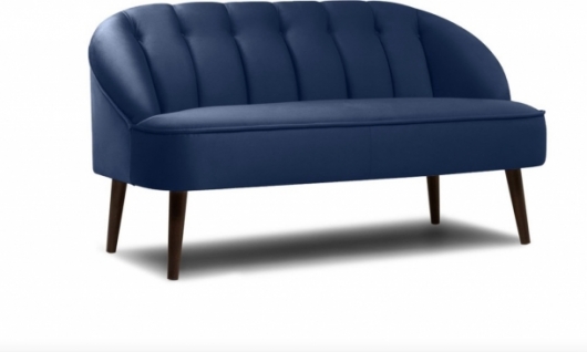 Двухместный диван Caprice Blue синего цвета в аренду