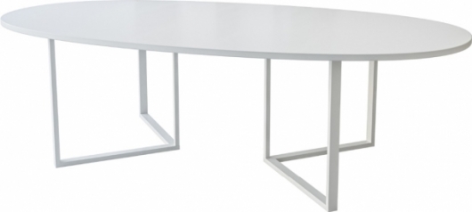 Банкетный стол Affari White белого цвета в аренду