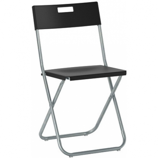 Стул Gunde Black черного цвета в аренду