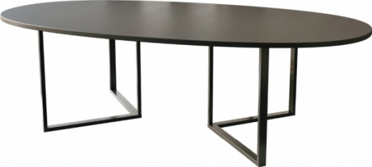 Банкетный стол Affari Black черного цвета в аренду