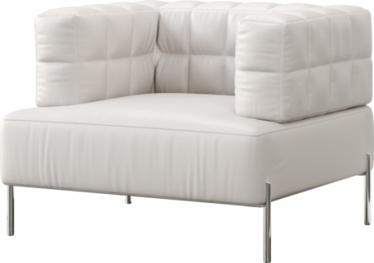 Кресло Modern Kubus белого цвета в аренду