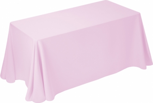 Скатерть прямоугольная Pantone 7074 U розового цвета в аренду