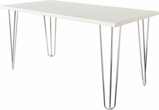 Банкетный стол Amsterdam Silver белого цвета в аренду