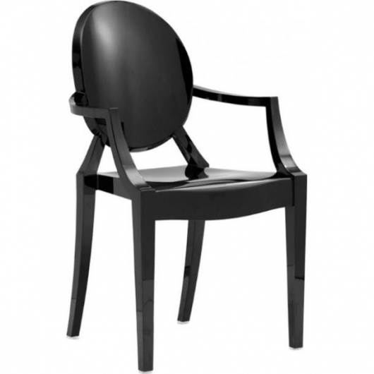 Стул Ghost Black черного цвета в аренду