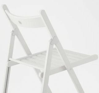 Стул Terje White белого цвета в аренду