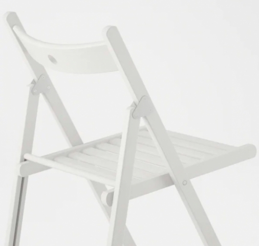 Стул Terje White белого цвета в аренду