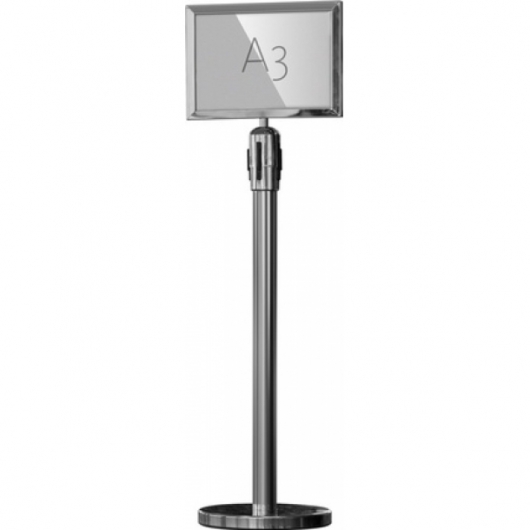 Рамка-указатель A3 Silver серебристого цвета в аренду