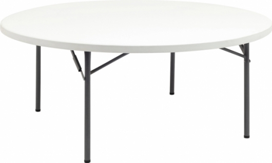 Стол под скатерть 180 круглый коричневого цвета в аренду