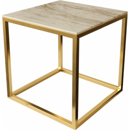 Журнальный стол GM золотого цвета в аренду