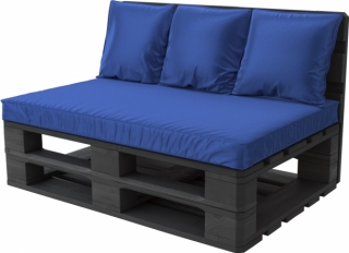 Black с синей подушкой