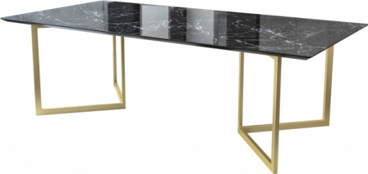 Стол Motus Gold Black мрамор в аренду
