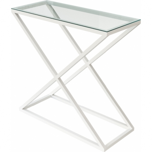Фуршетный стол X-Loft White Glass белого цвета в аренду