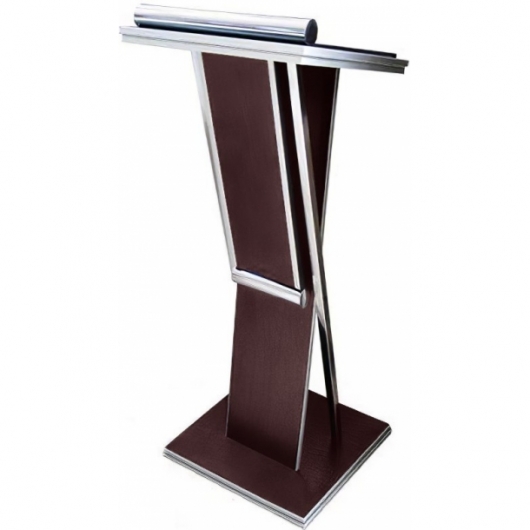 Трибуна для выступлений Voice коричневого цвета в аренду