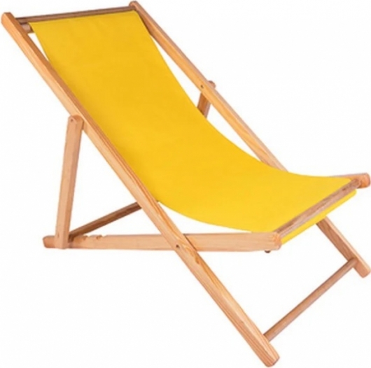 Шезлонг Yellow желтого цвета в аренду