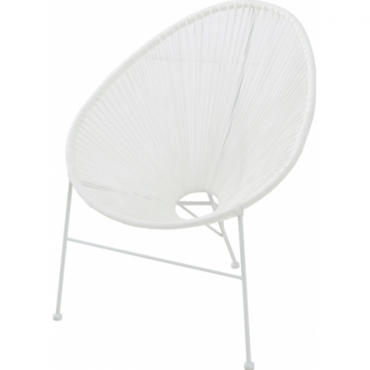Кресло Acapulco White белого цвета в аренду