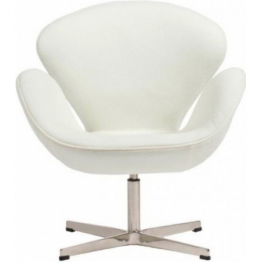 Кресло Swan White белого цвета в аренду