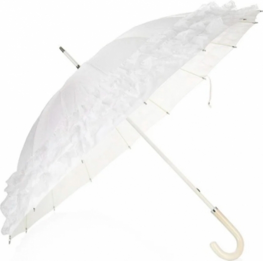Зонт Wedding белого цвета в аренду