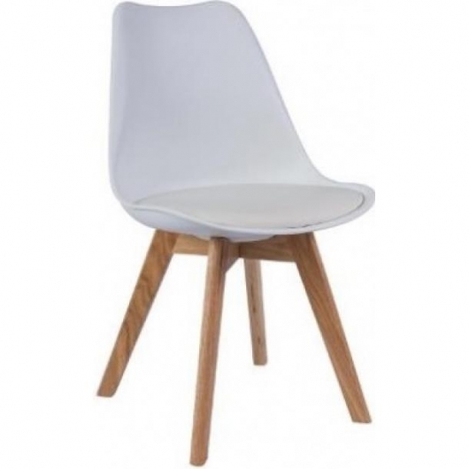 Стул Wood White белого цвета в аренду