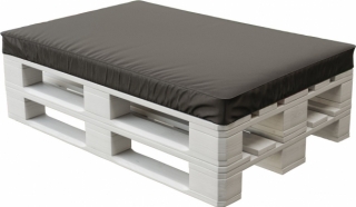 White с серой подушкой