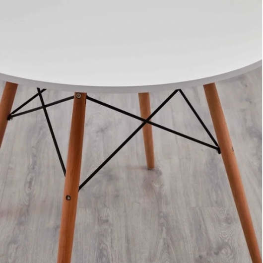 Банкетный стол Eames Style White белого цвета в аренду