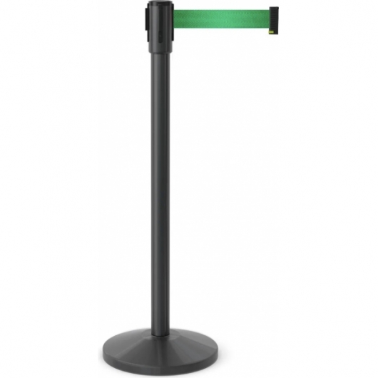 Столбик оградительный Barrier Black & Green в аренду