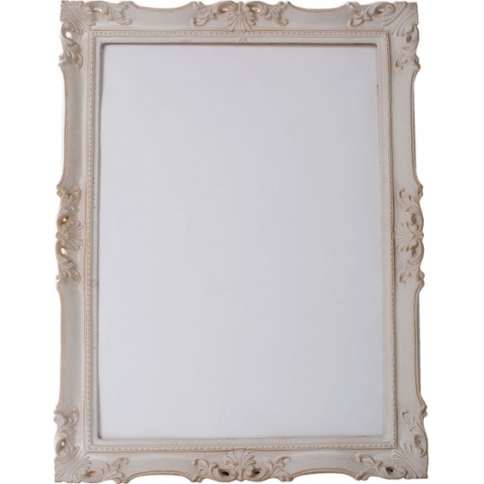 Рама для картины Vintage белого цвета в аренду