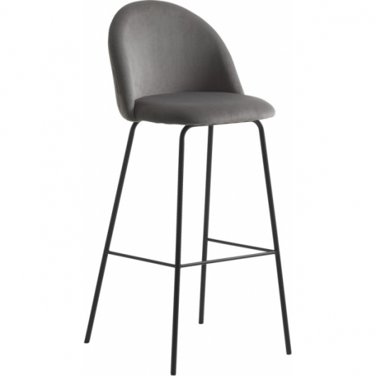 Барный стул Grindsted серого цвета в аренду