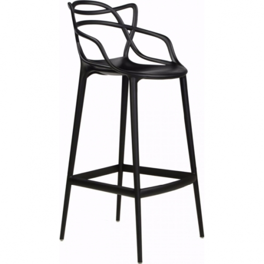 Барный стул Masters Black черного цвета в аренду