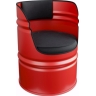 Кресло Barrel Red в аренду